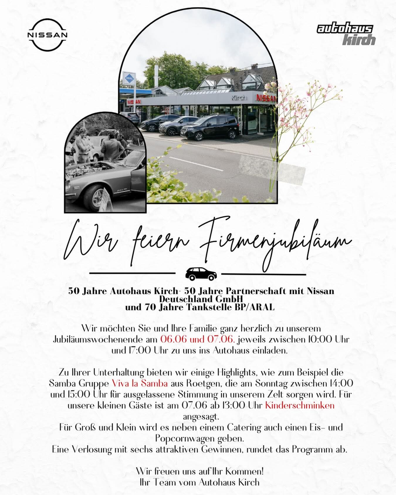 Wir feiern Jubiläum