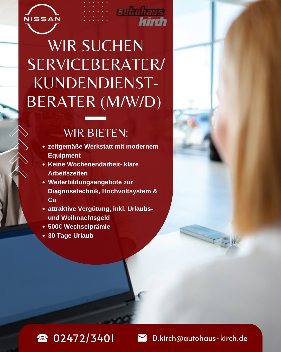 Stellenanzeige